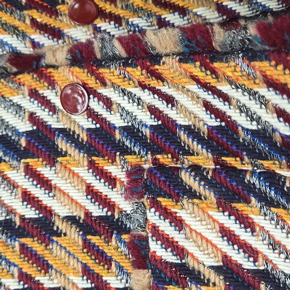 SANDRO Marianne Wool-blend Tweed Jacket Size 36 NWT - Picture 10 of 10